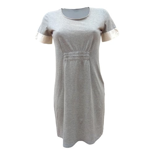Pre-owned Fabiana Filippi Mid-length Dress In Grey