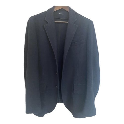 Pre-owned Giorgio Armani Vest In Blue