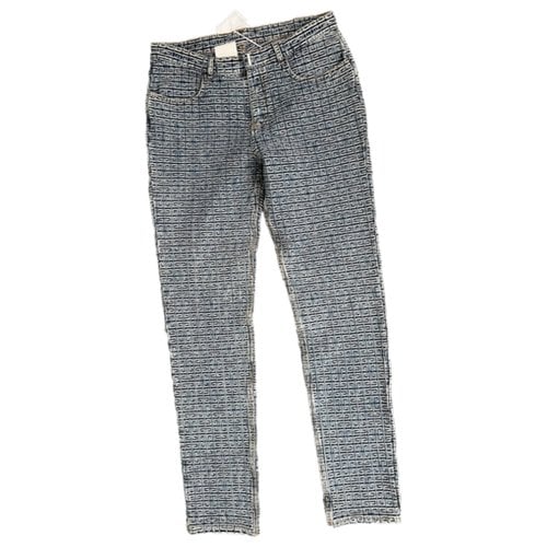 Pre-owned Givenchy Straight Jeans In Blue