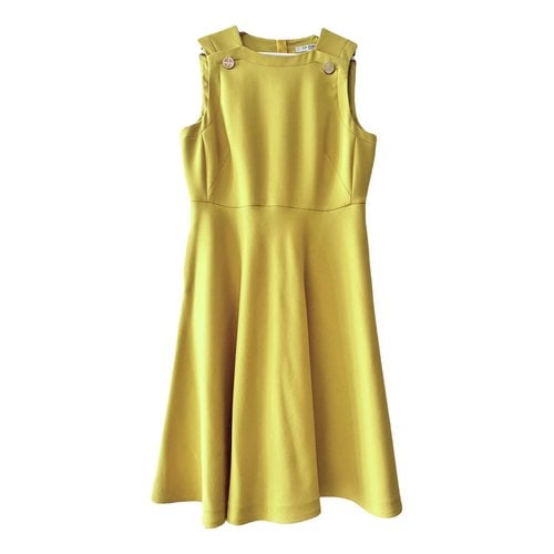 Pre-owned Lk Bennett Mid-length Dress In Yellow