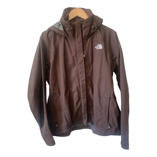 Pre-owned The North Face Biker Jacket In Brown