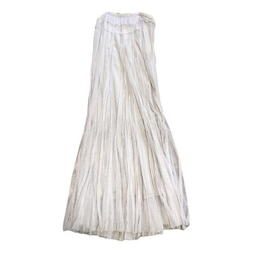 Pre-owned Golden Goose Silk Maxi Dress In Other