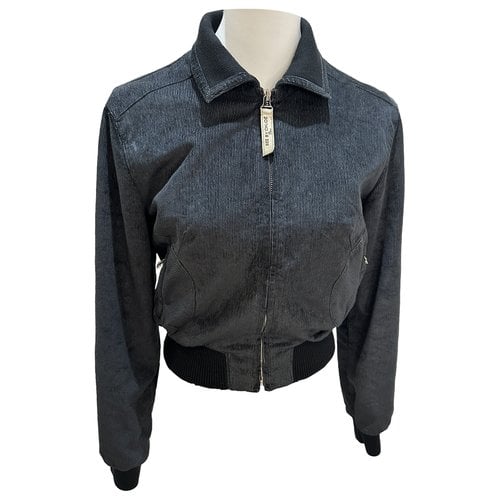 Pre-owned See By Chloé Biker Jacket In Anthracite
