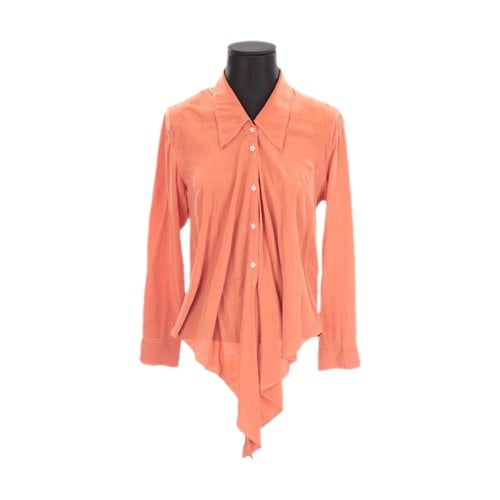 Pre-owned Zadig & Voltaire Silk Shirt In Pink