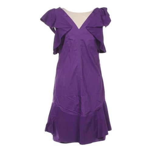 Pre-owned Dorothee Schumacher Mid-length Dress In Purple