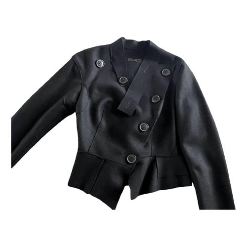 Pre-owned Vivienne Westwood Anglomania Wool Jacket In Black