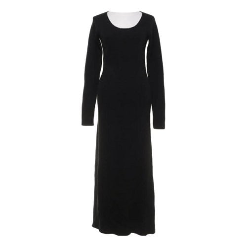 Pre-owned Totême Silk Maxi Dress In Black