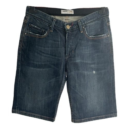 Pre-owned Lee Shorts In Blue