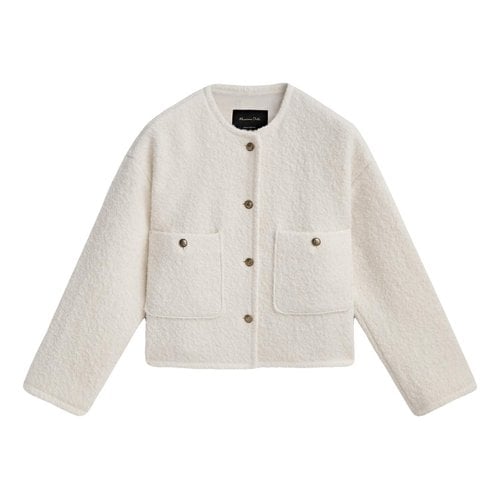 Pre-owned Massimo Dutti Wool Cardigan In Other