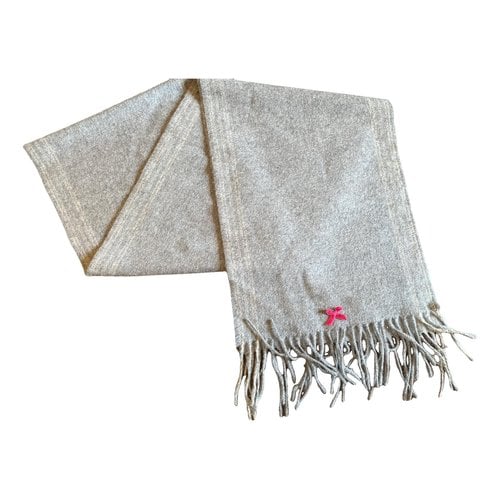 Pre-owned Paul Smith Cashmere Scarf In Grey
