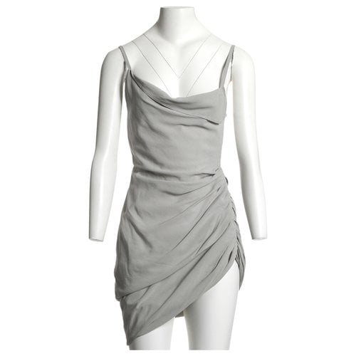 Pre-owned Jacquemus Mini Dress In Grey