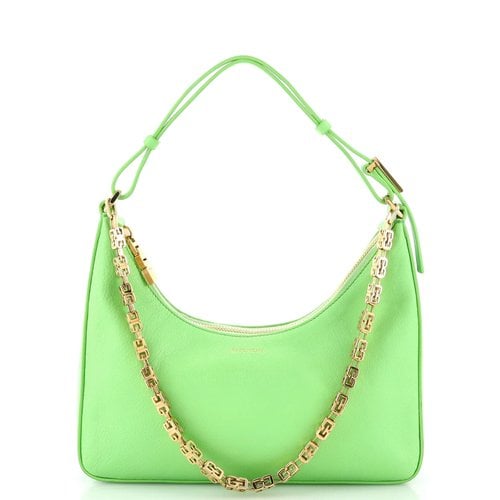 Pre-owned Givenchy Leather Handbag In Green