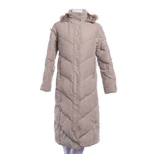 Pre-owned Aigner Coat In White