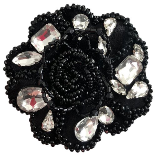 Pre-owned Dolce & Gabbana Pin & Brooche In Black