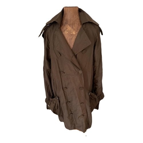 Pre-owned Stella Mccartney Trench Coat In Brown