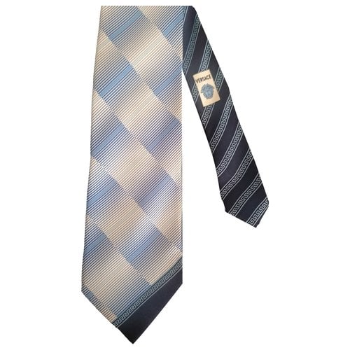 Pre-owned Versace Silk Tie In Other