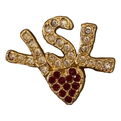 Pre-owned Saint Laurent Pin & Brooche In Other