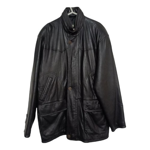 Pre-owned James Lakeland Leather Jacket In Black