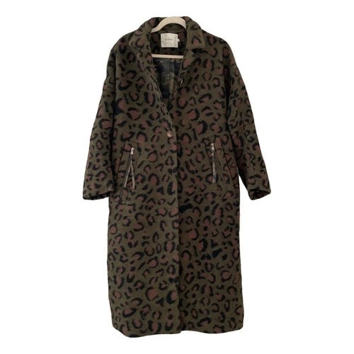 Pre-owned Munthe Wool Coat In Multicolour