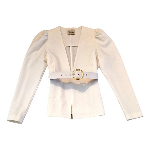Pre-owned Dixie Suit Jacket In White