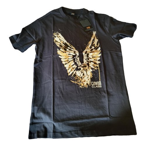 Pre-owned Class Cavalli T-shirt In Blue