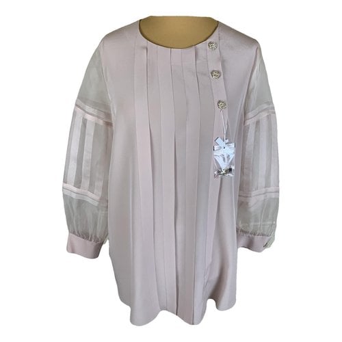 Pre-owned Max Mara Silk Tunic In Pink