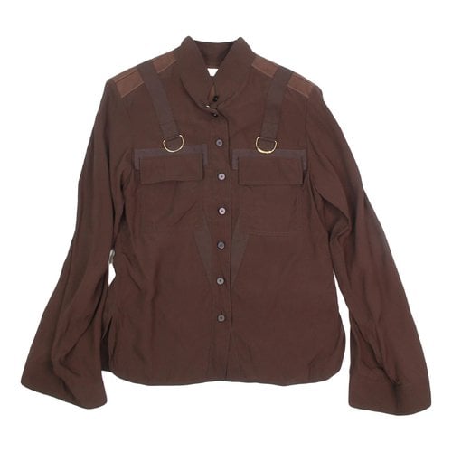 Pre-owned Chloé Shirt In Brown