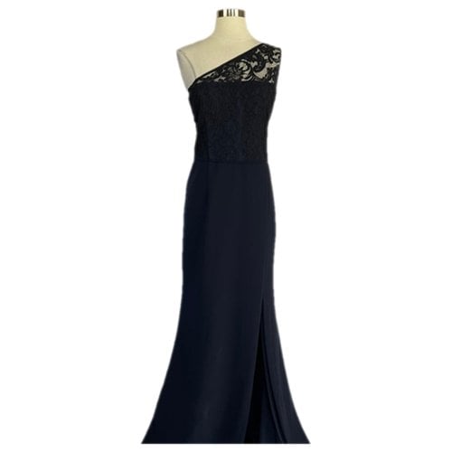 Pre-owned Adrianna Papell Maxi Dress In Blue