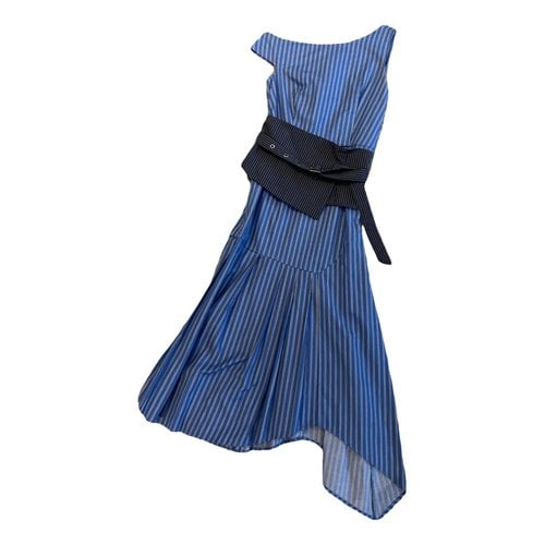 Pre-owned Sea New York Mid-length Dress In Blue