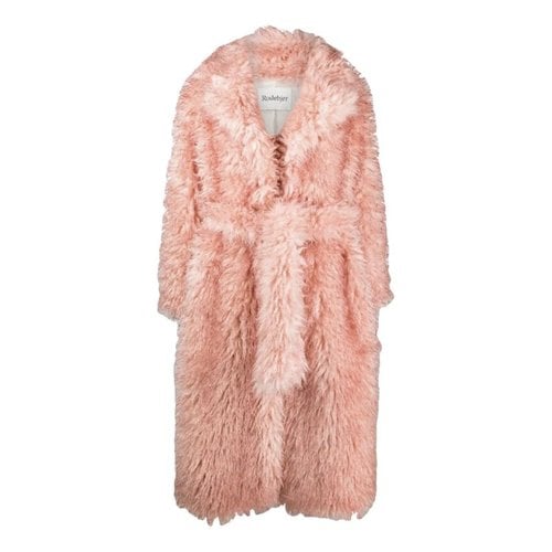 Pre-owned Rodebjer Faux Fur Coat In Other