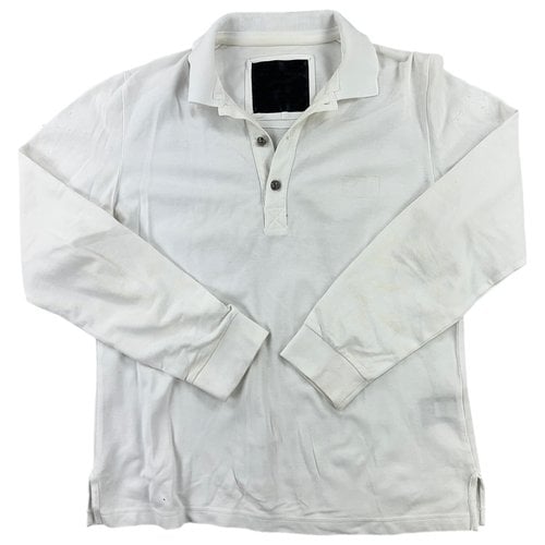 Pre-owned Philipp Plein Polo Shirt In White