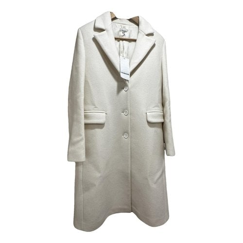 Pre-owned P.a.r.o.s.h Cashmere Coat In White