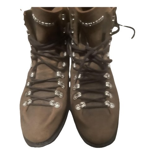 Pre-owned Dsquared2 Boots In Brown