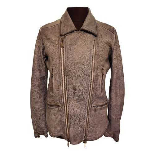 Pre-owned Giorgio Brato Leather Jacket In Other