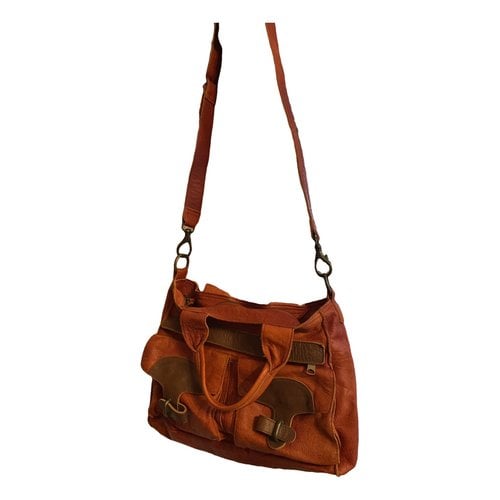 Pre-owned Liebeskind Leather Handbag In Orange