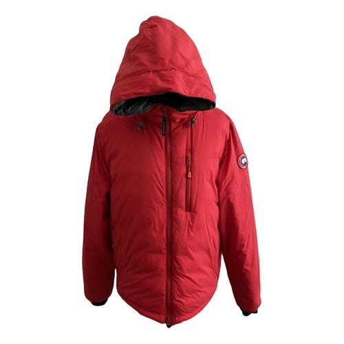 Pre-owned Canada Goose Chilliwack Puffer In Red
