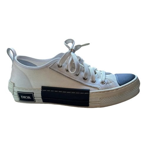 Pre-owned Dior Low Trainers In White