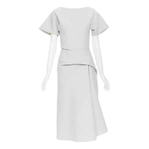 Pre-owned Maticevski Mid-length Dress In Grey