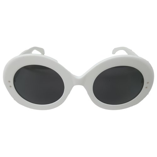 Pre-owned Alaïa Sunglasses In White