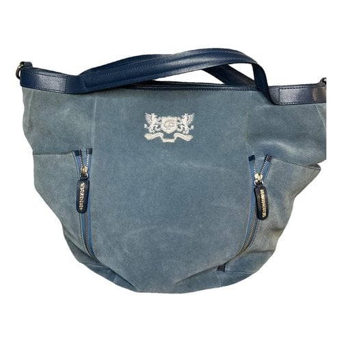 Pre-owned Cesare Paciotti Handbag In Blue