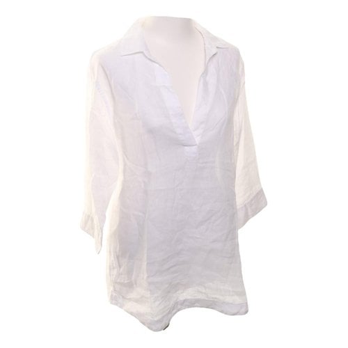 Pre-owned Orlebar Brown Linen Tunic In White