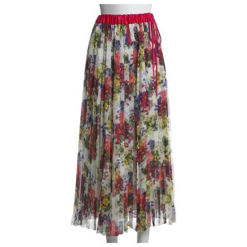 Pre-owned Dolce & Gabbana Maxi Skirt In Multicolour