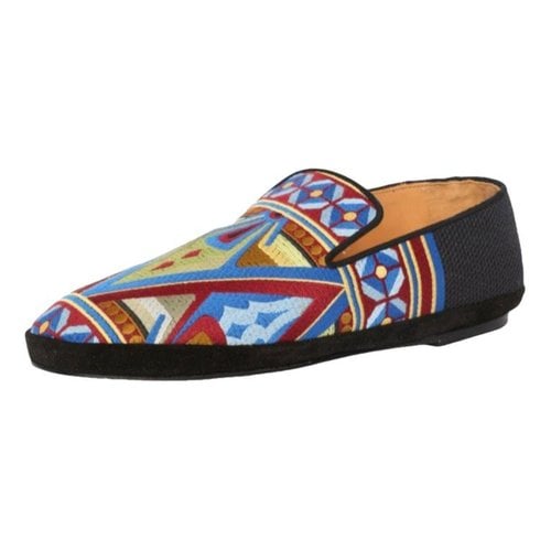 Pre-owned Loewe Cloth Flats In Multicolour