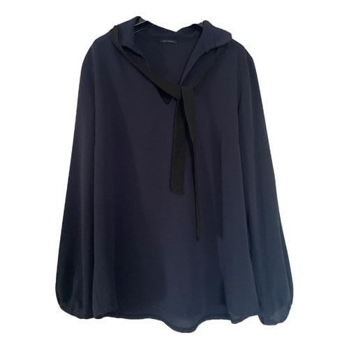 Pre-owned Ikks Tunic In Navy