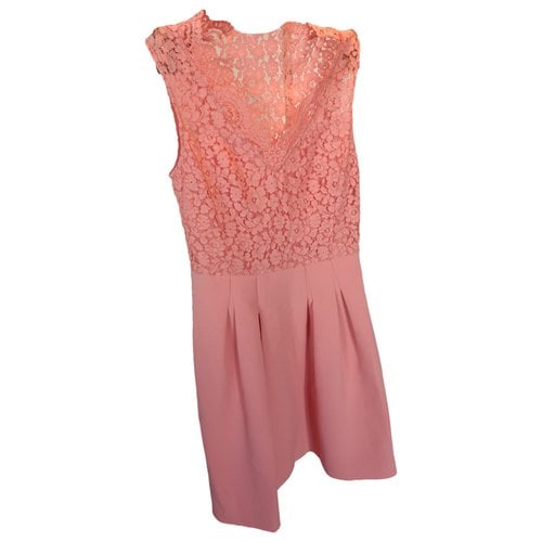 Pre-owned Claudie Pierlot Spring Summer 2020 Mid-length Dress In Pink