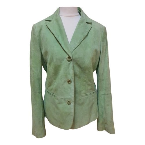 Pre-owned Mabrun Short Vest In Green