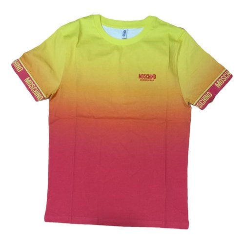 Pre-owned Moschino T-shirt In Multicolour