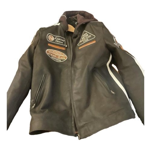Pre-owned Urban Originals Leather Jacket In Black