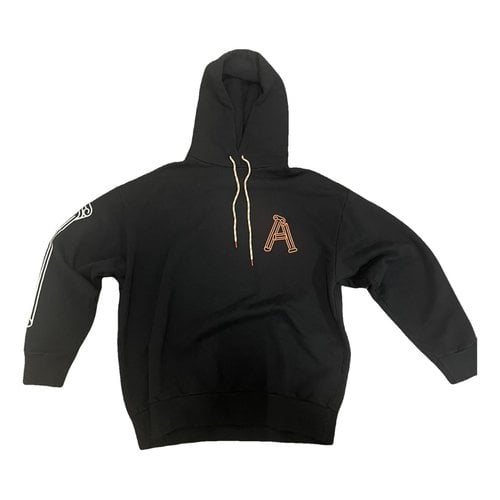 Pre-owned Aries Sweatshirt In Black