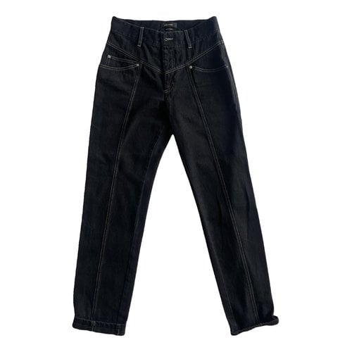 Pre-owned Isabel Marant Jeans In Black